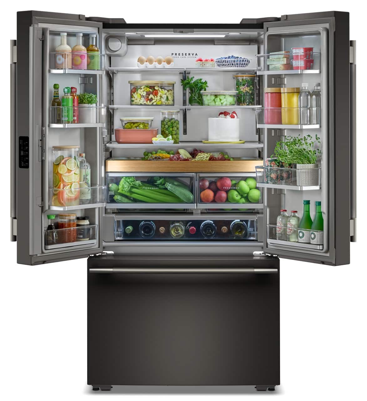 KitchenAid 24 Cu. Ft. French Door Counter Depth Refrigerator with