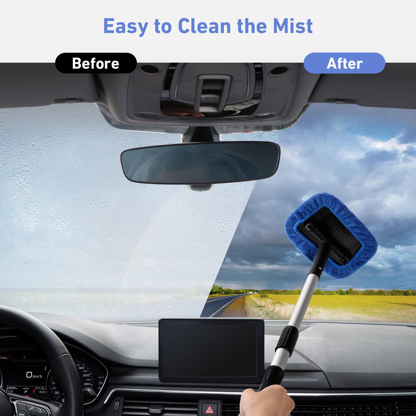 Easy to Clean the Mist

Before

After