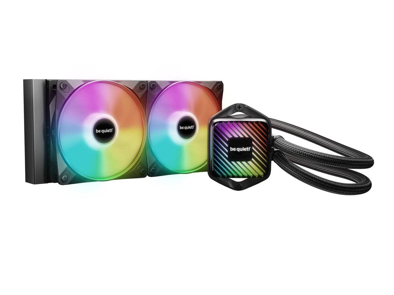 be quiet! - bequiet! PURE LOOP 3 LX 240mm 2x Light Wings LX PWM Fans, ARGB Block BW030 - Black