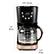 Alt View 15. Haden - 12-Cup Programmable Coffee Maker with Strength Control and Timer - Black and Copper.