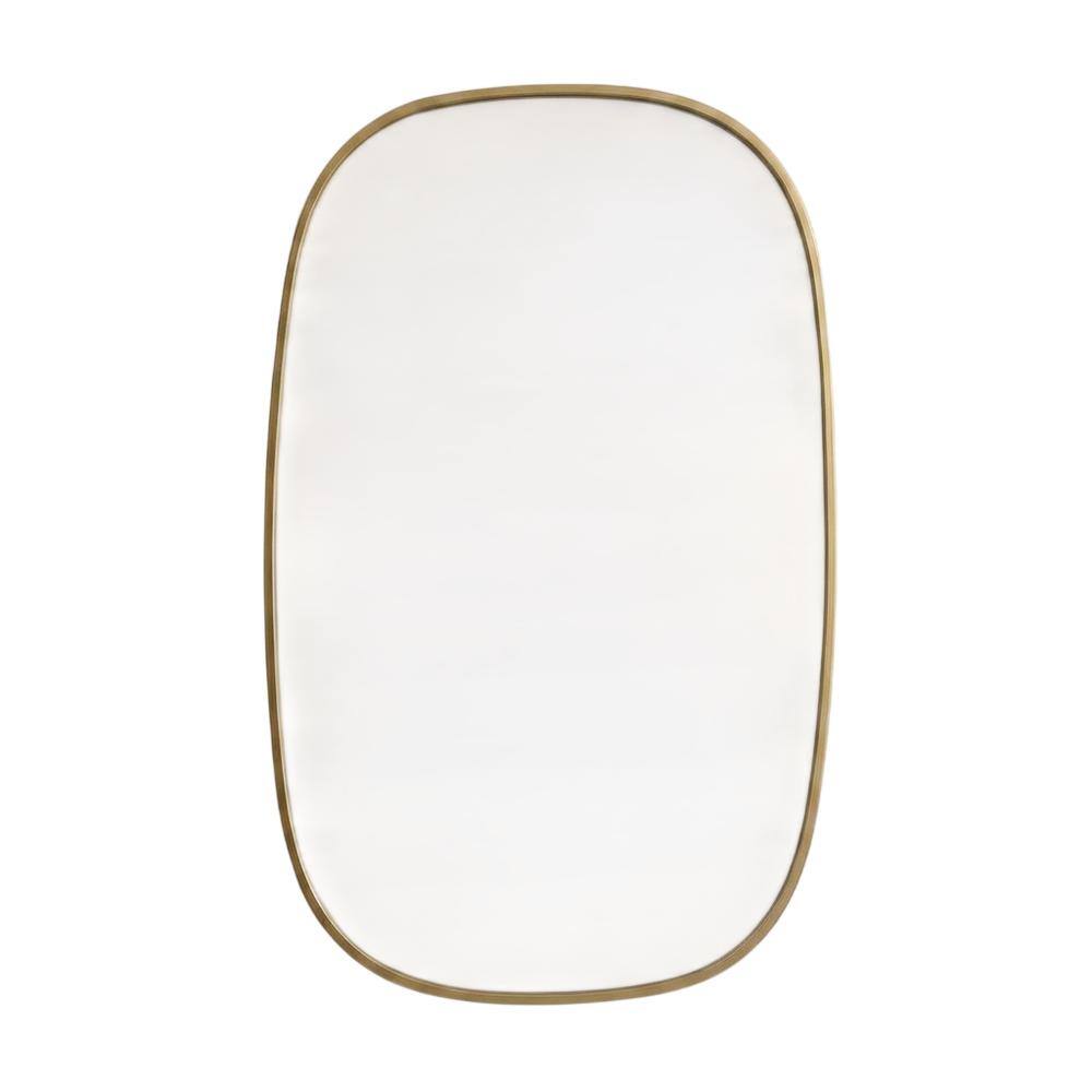 Elegant Decor - Metal Frame Oval Mirror 24x36 Inch - Brass price history on PriceWatchPro