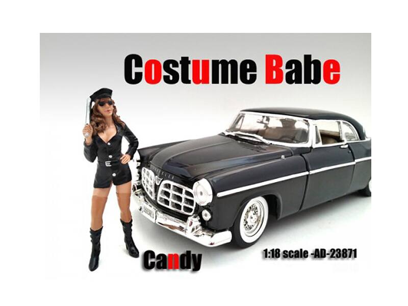 Costume Babe Candy Figure For 1:18 Scale Models by American Diorama ...