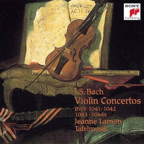 J.S. Bach  
Violin Concertos  
BWV 1041 • 1042  
1043 • 1064R  
Jeanne Lamon  
Tafelmusik  

SONY  
CLASSICAL