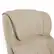 Alt View 11. Serta - Executive Office Ergonomic Chair with Layered Body Pillows - Fawn Tan - Silver.