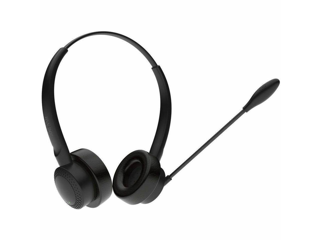 Alt View 2. Adesso - Adesso Xtream P4-TAA Over-the-ear Headset with Push to talk, Black - Red.