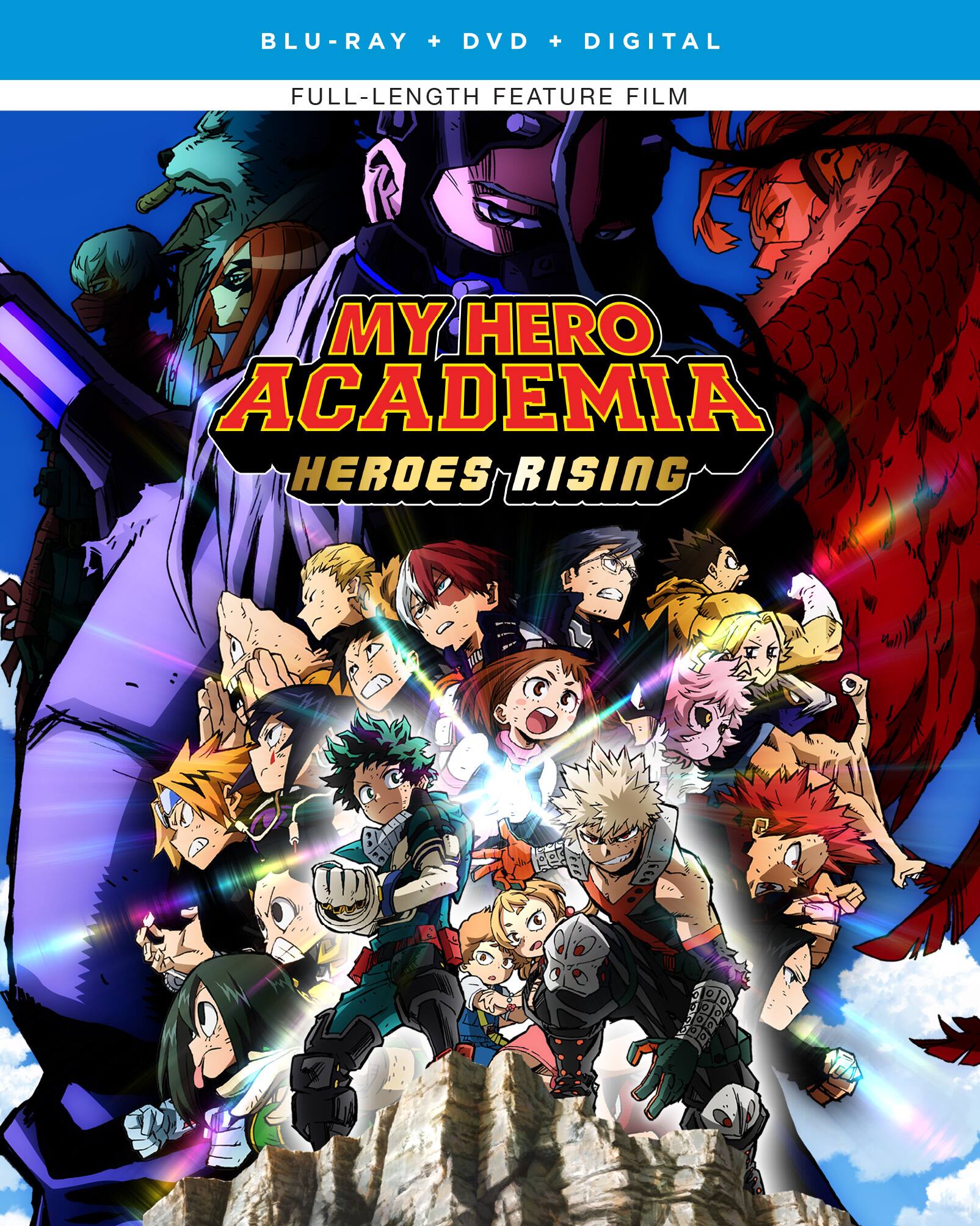 Alt View 1. My Hero Academia: Heroes Rising (MHA)   - BLU-RAY.