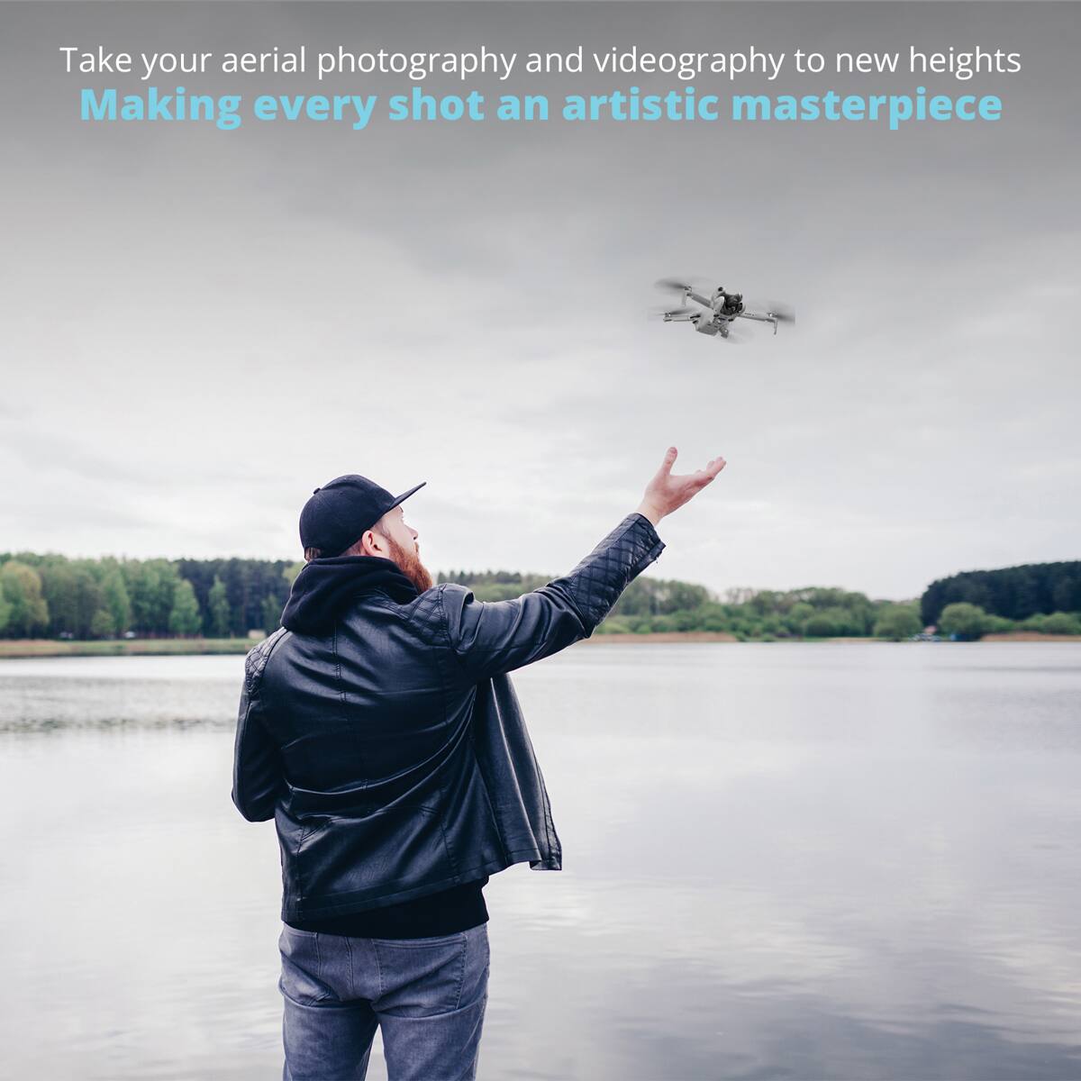 Take your aerial photography and videography to new heights  
Making every shot an artistic masterpiece