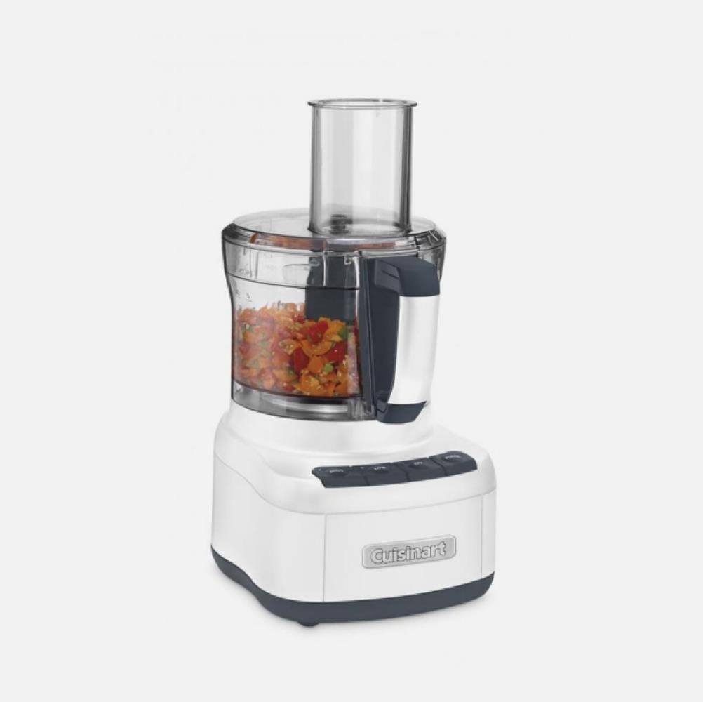 Alt View 3. Cuisinart - Refurbished Elemental 8 Cup Food Processor - White.