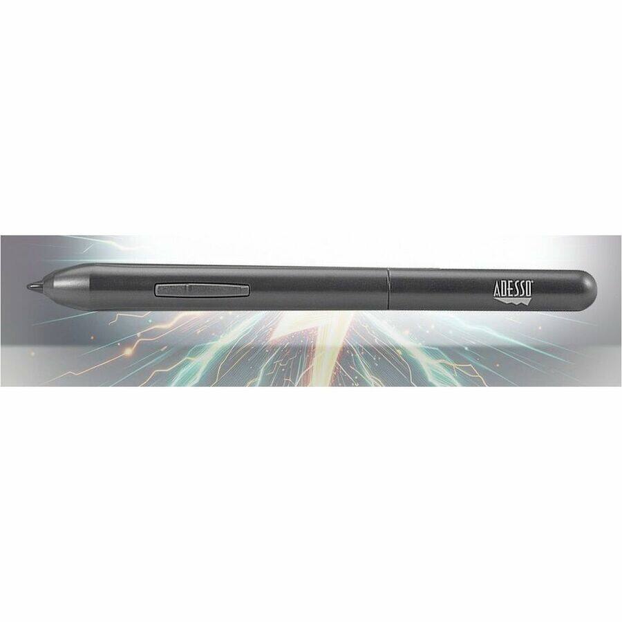 Alt View 1. Adesso - Adesso 10" x 6" Graphic Tablet - Graphics Tablet - 10" x 6" - 5080 lpi Cable - 8192 Pressure Level - Pen - 1 - Mac, PC - Black.