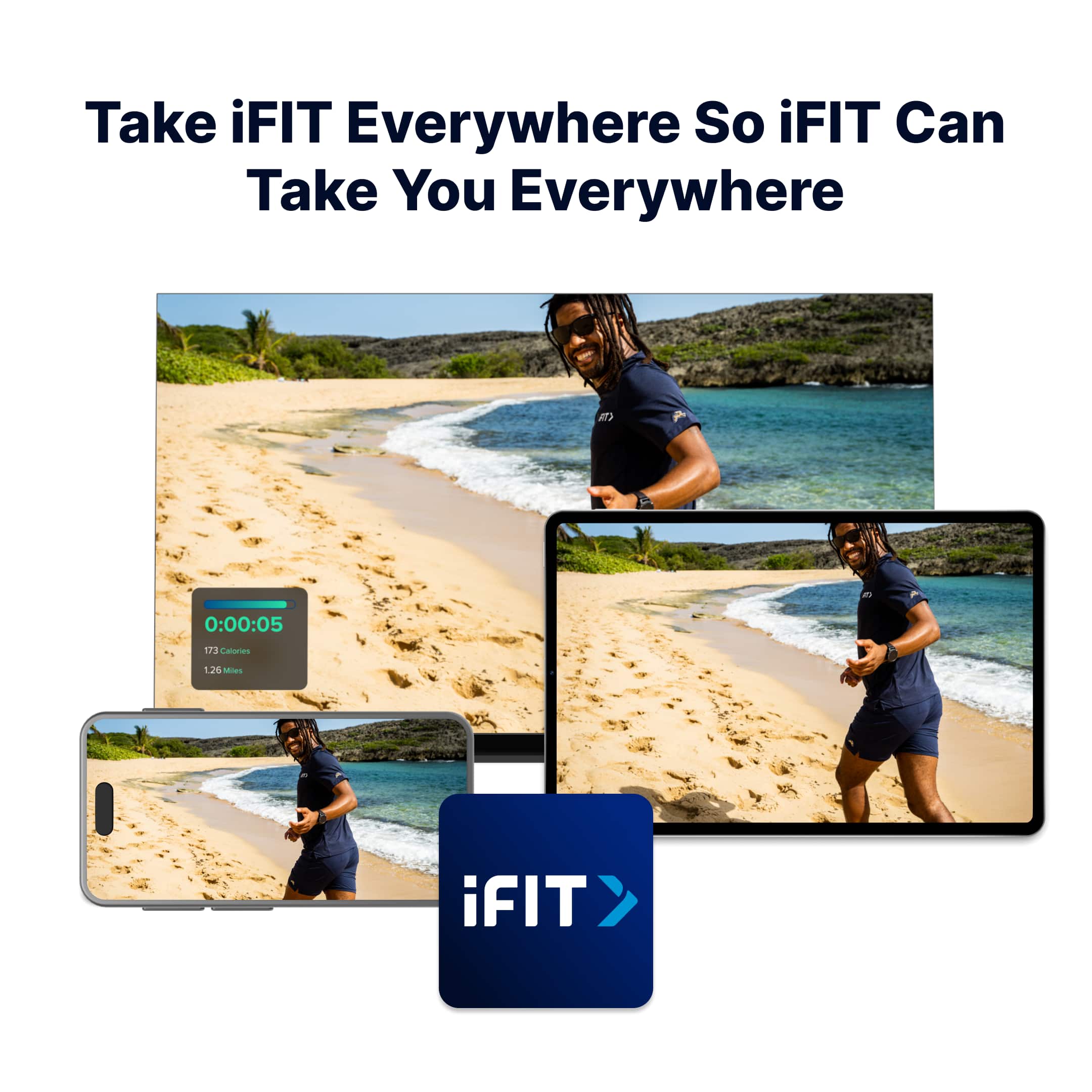 Take iFIT Everywhere So iFIT Can Take You Everywhere.