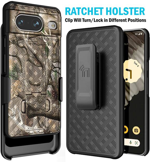 RATCHET HOLSTER Clip Will Turn/Lock in Different Positions