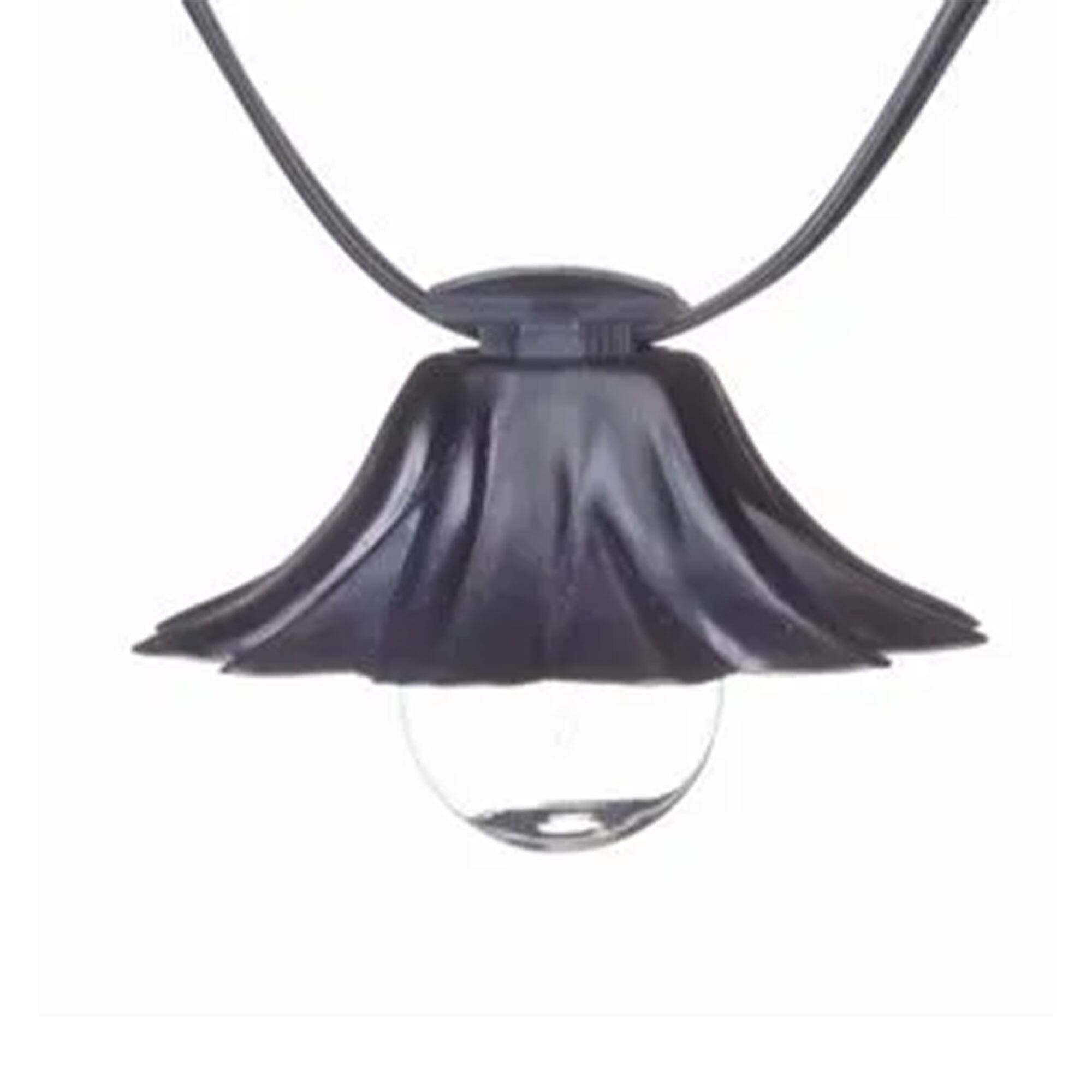 Front. GE - Globe Electric Palma 5 Watt 10 Light G12 Incandescent String Light Set, Clear - Clear.