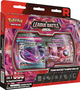 Pokémon - Trading Card Game: Team Rocket’s Mewtwo ex League Battle Deck
