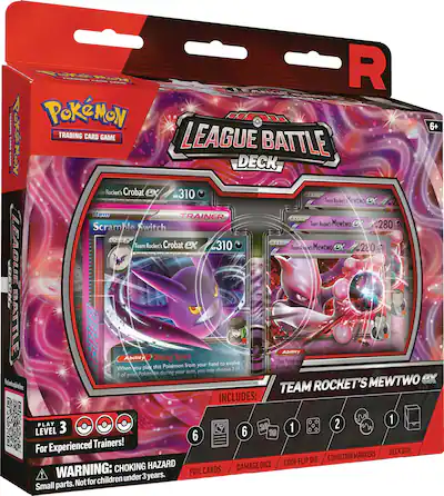 Pokemon - Team Rocket's Mewtwo ex League Battle Deck Pokemon - Team Rocket's Mewtwo ex League Battle Deck