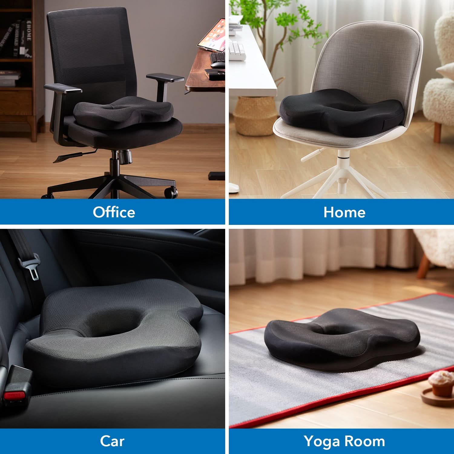 - Office
- Home
- Car
- Yoga Room