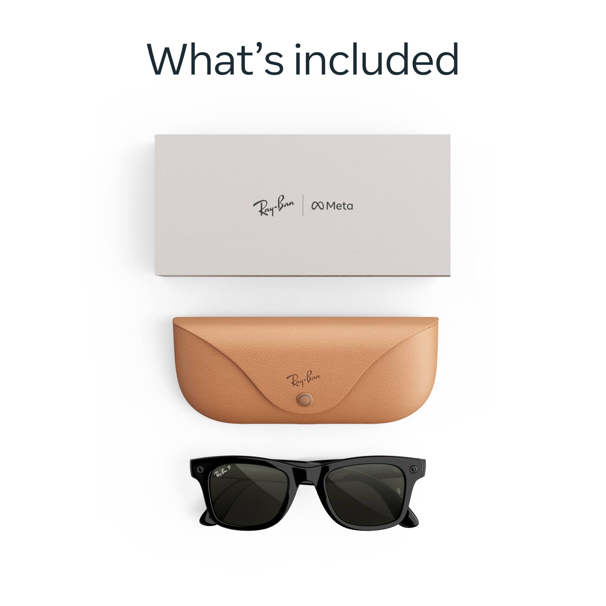 What's included

Ray-Ban x Meta

2.3