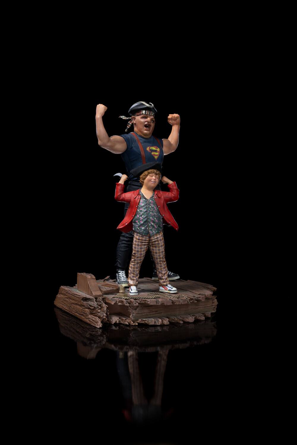 Alt View 1. Iron Studios - Iron Studios - The Goonies - Art Scale 1/10 - Sloth and Chunk Statue   - COLLECTIBLES - Multicolor.