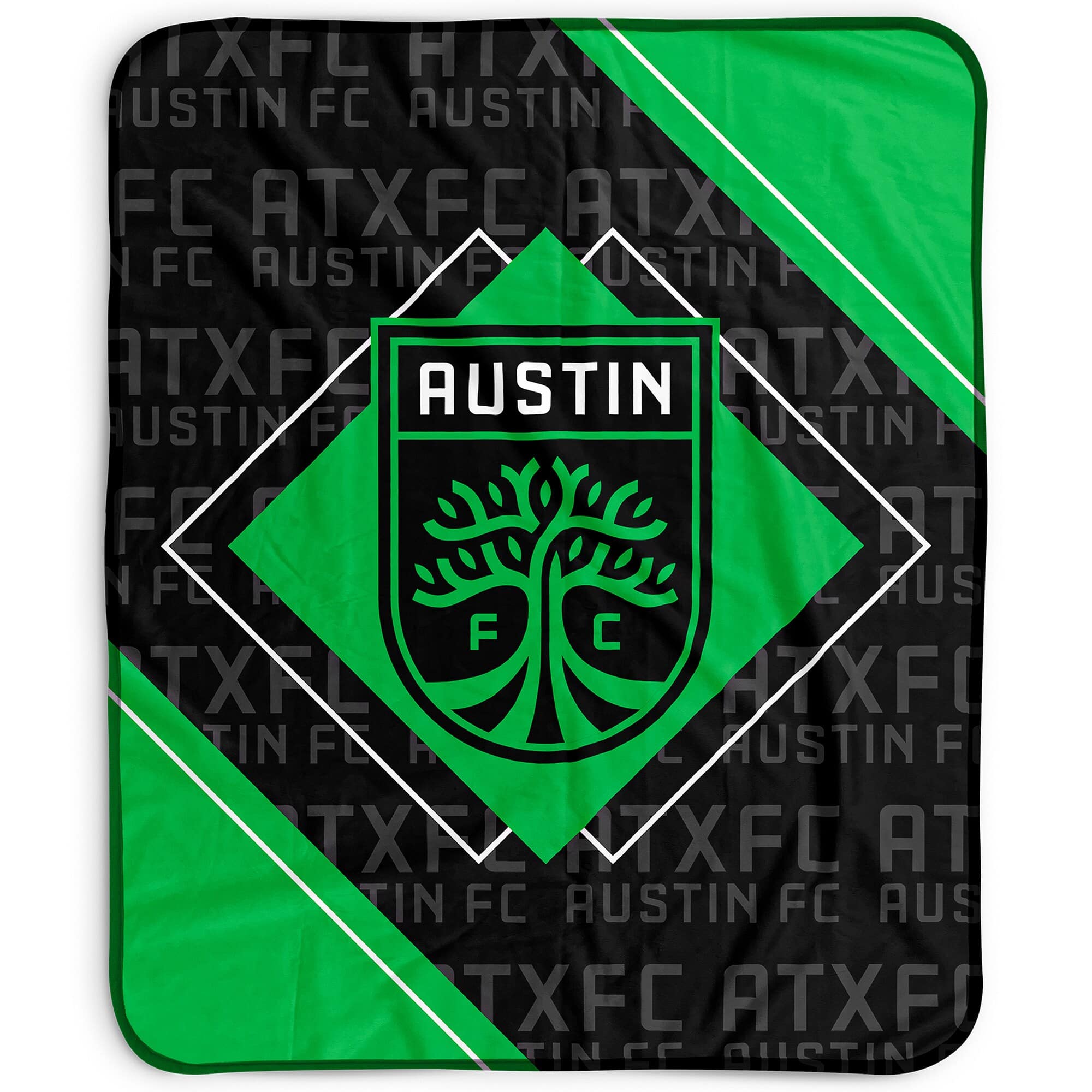 Pegasus - Austin FC 50" x 60" Diamond Logo Fleece Blanket - Multicolor
