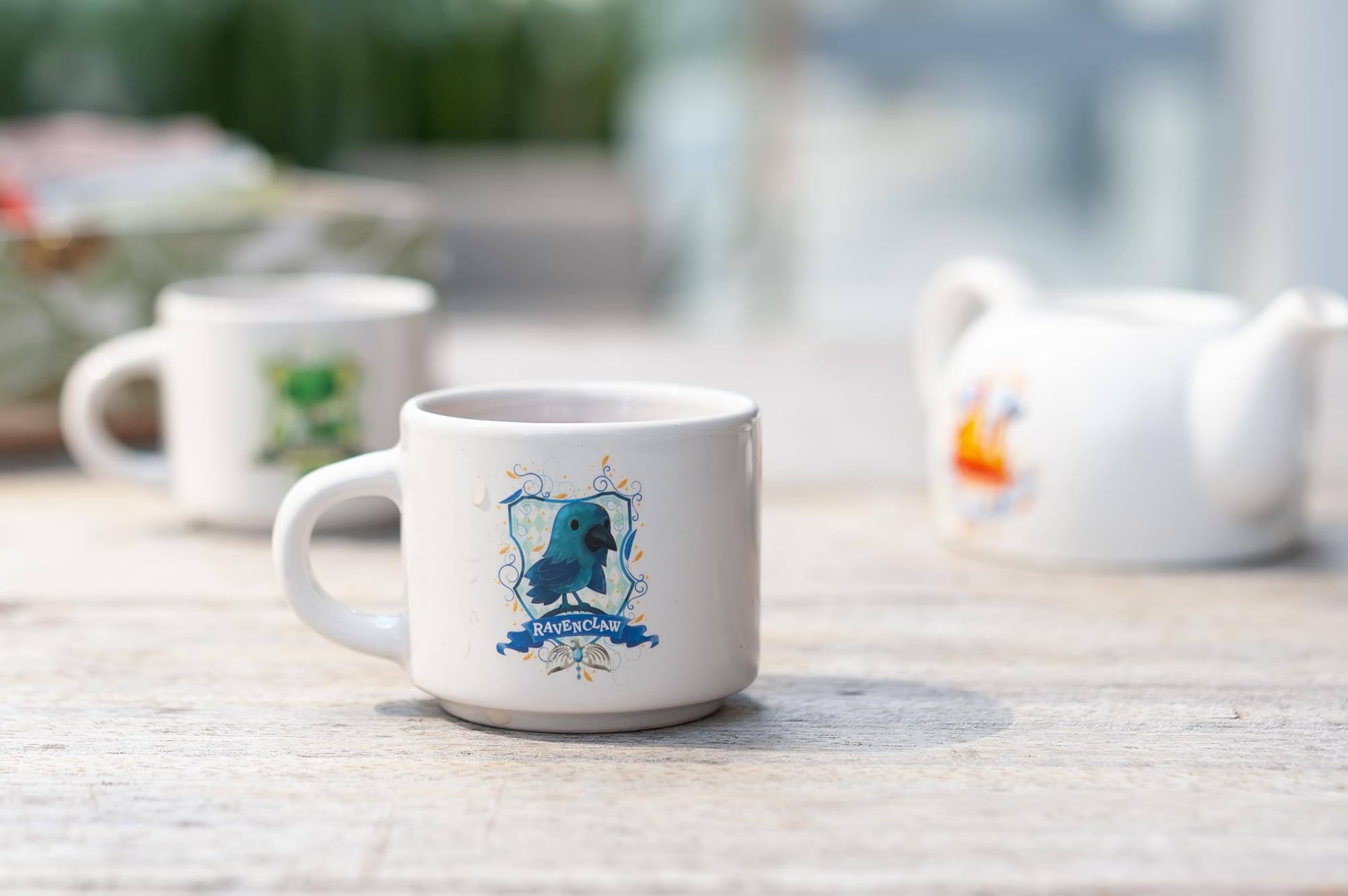 Alt View 3. Harry Potter - Harry Potter Ravenclaw Mini Mug | Small Collectible House Mug | 2 Inches Tall - Blue.
