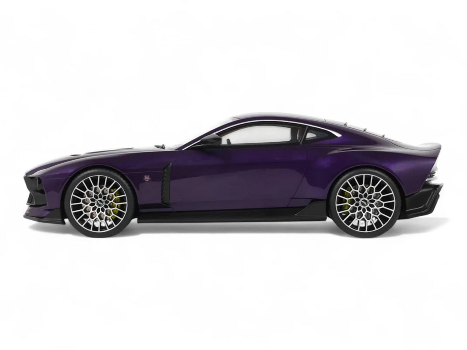 Alt View 3. GT Spirit - 2023 Aston Martin Valour Purple Metallic 1/18 Model Car by GT Spirit.