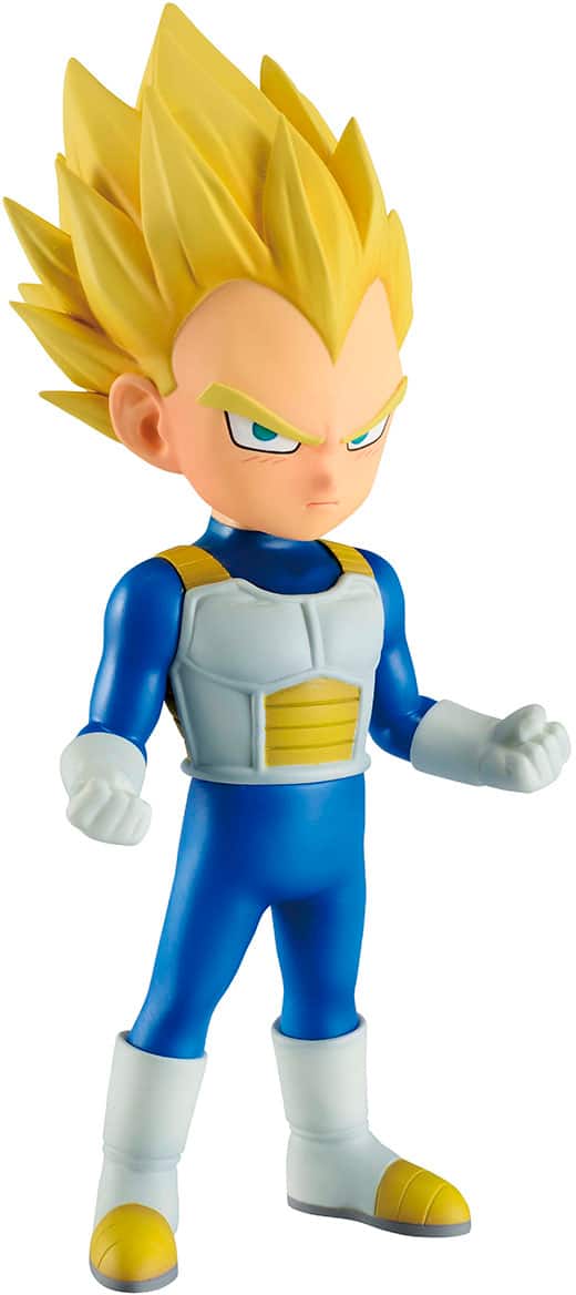 Bandai - Super Saiyan 2 - Super Saiyan 3 Vegeta (Mini) Daima - Dragon Ball Daima Masterlise Ichibansho 4.3" Figure - Front_Zoom
