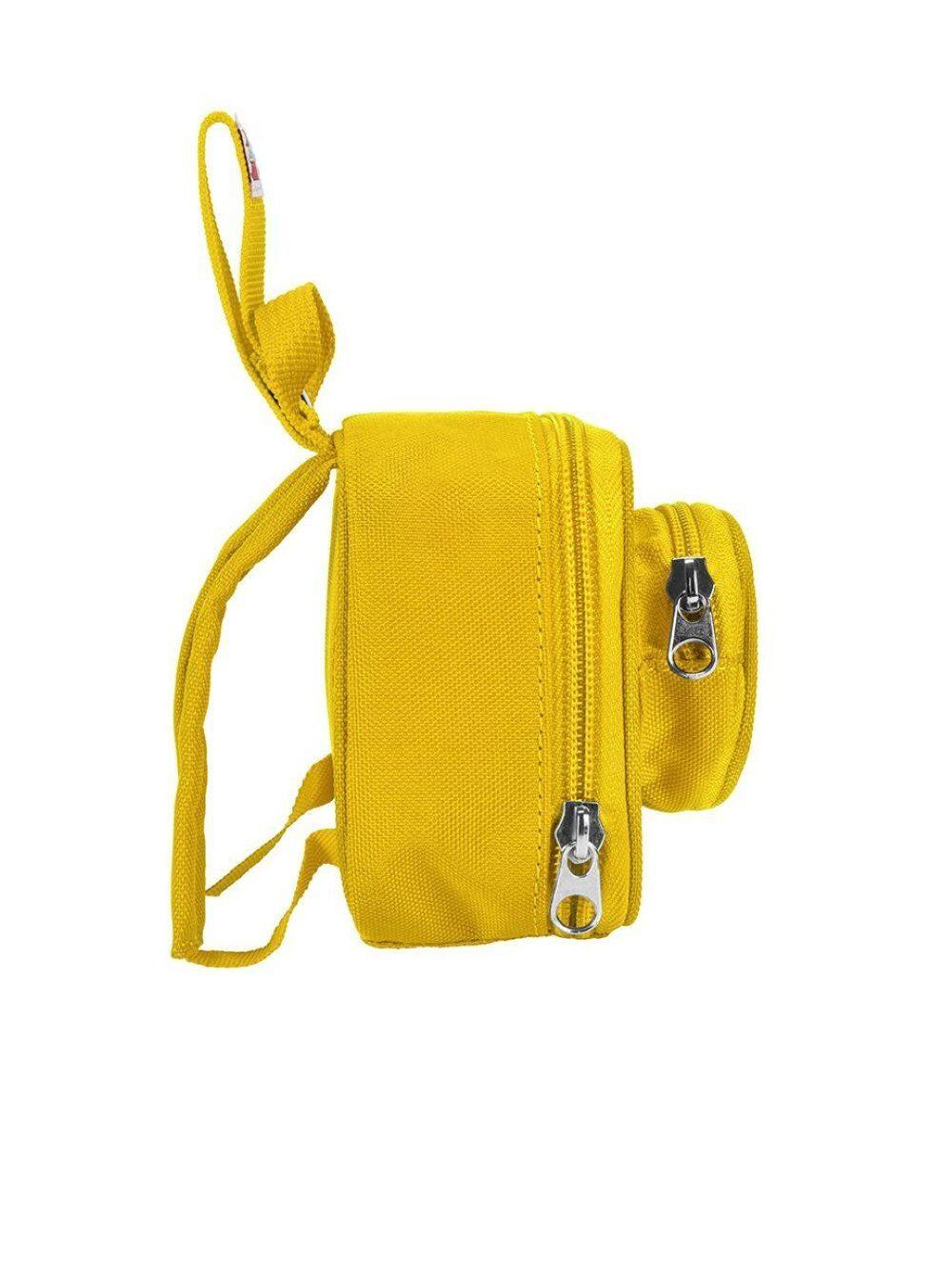 Angle. Haiku - LEGO Brick Mini Backpack - Yellow.