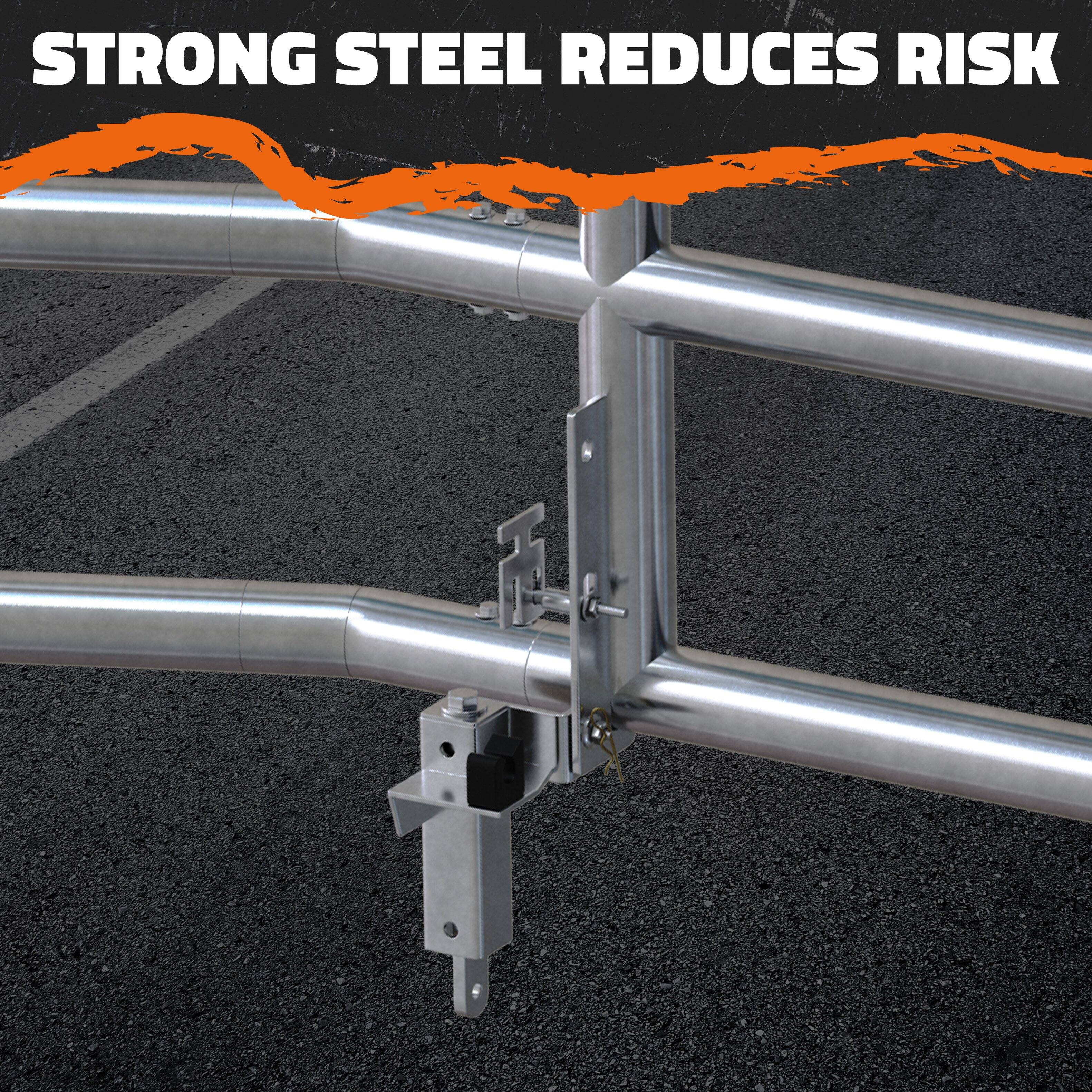 STRONG STEEL REDUCES RISK