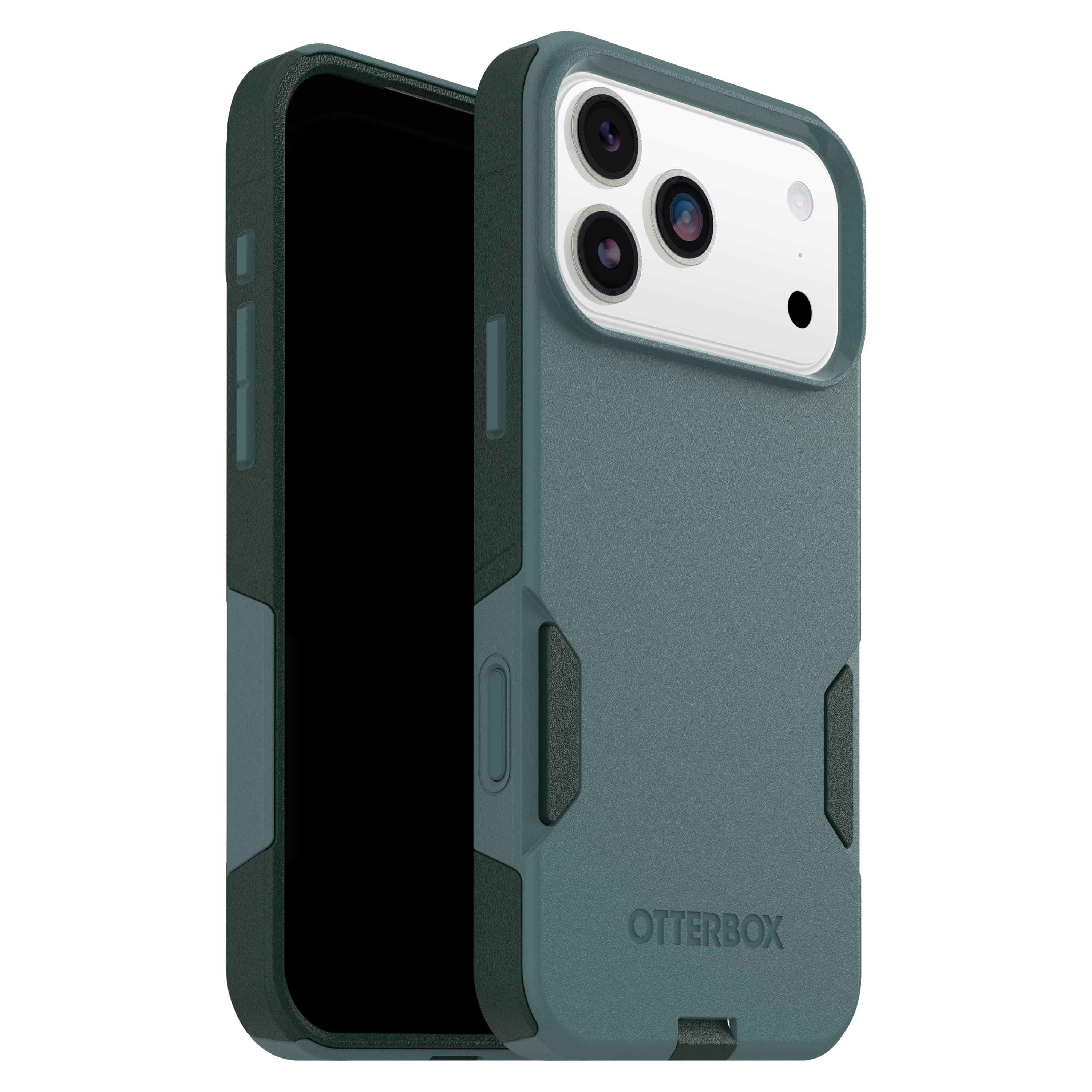 OtterBox - Commuter Series Hard Shell for Apple iPhone 17 Pro Max - Green - Front_Zoom