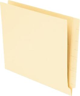 Pendaflex - Smart Shield Recycled End Tab File Folder, Straight Cut, Letter Size, 75/Box (62710) - Manila