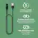5 hours runtime
3 hours charge time
5-minute quick charge option provides enough power for one trimming session
USB-A charging cable
Power adapter not included