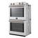 Alt View 3. Forno Appliances - Vomero 30" Electric Convection Double Wall Oven - White.