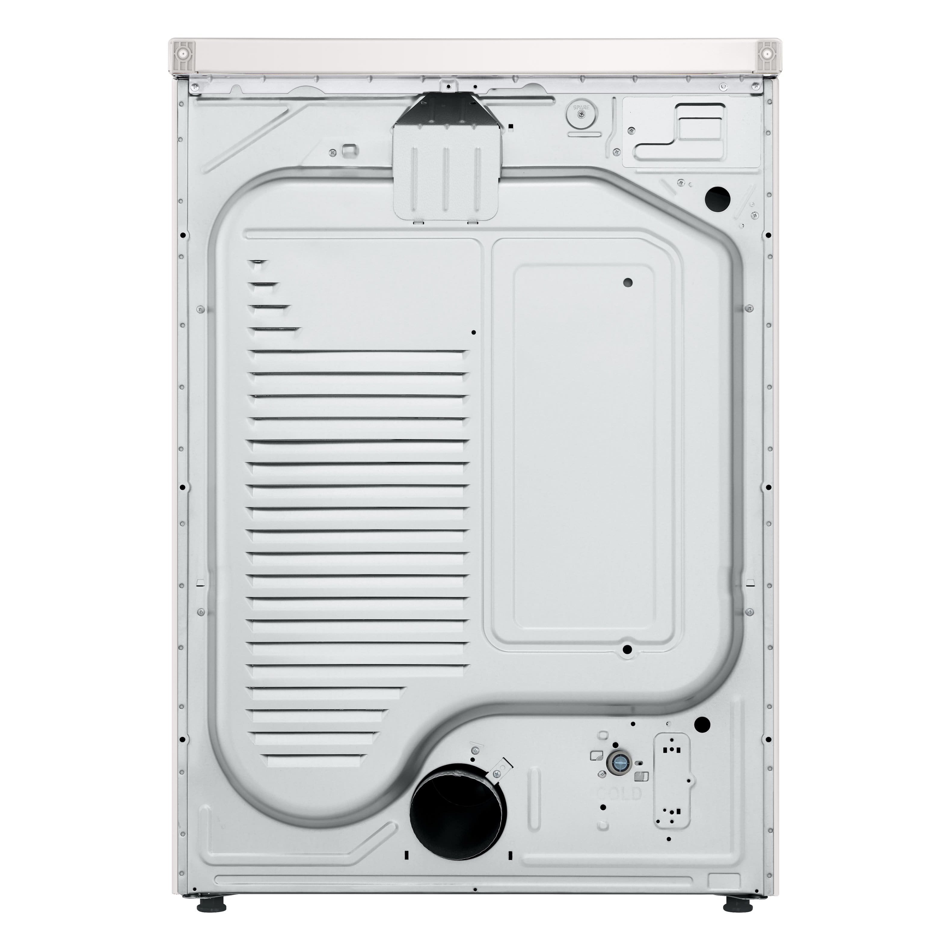 Alt View 14. LG - 7.4 Cu. Ft. Stackable Smart Electric Dryer with Steam and AI Sensor Dry - Alpine White.