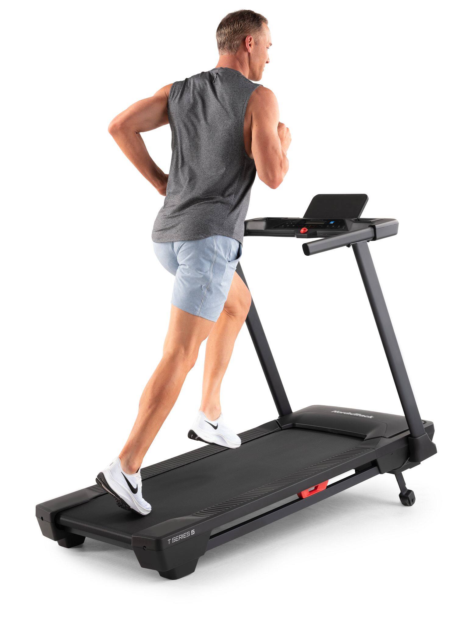 Alt View 21. NordicTrack - NordicTrack T Series 5 Starter Treadmill for Real Results - Black.