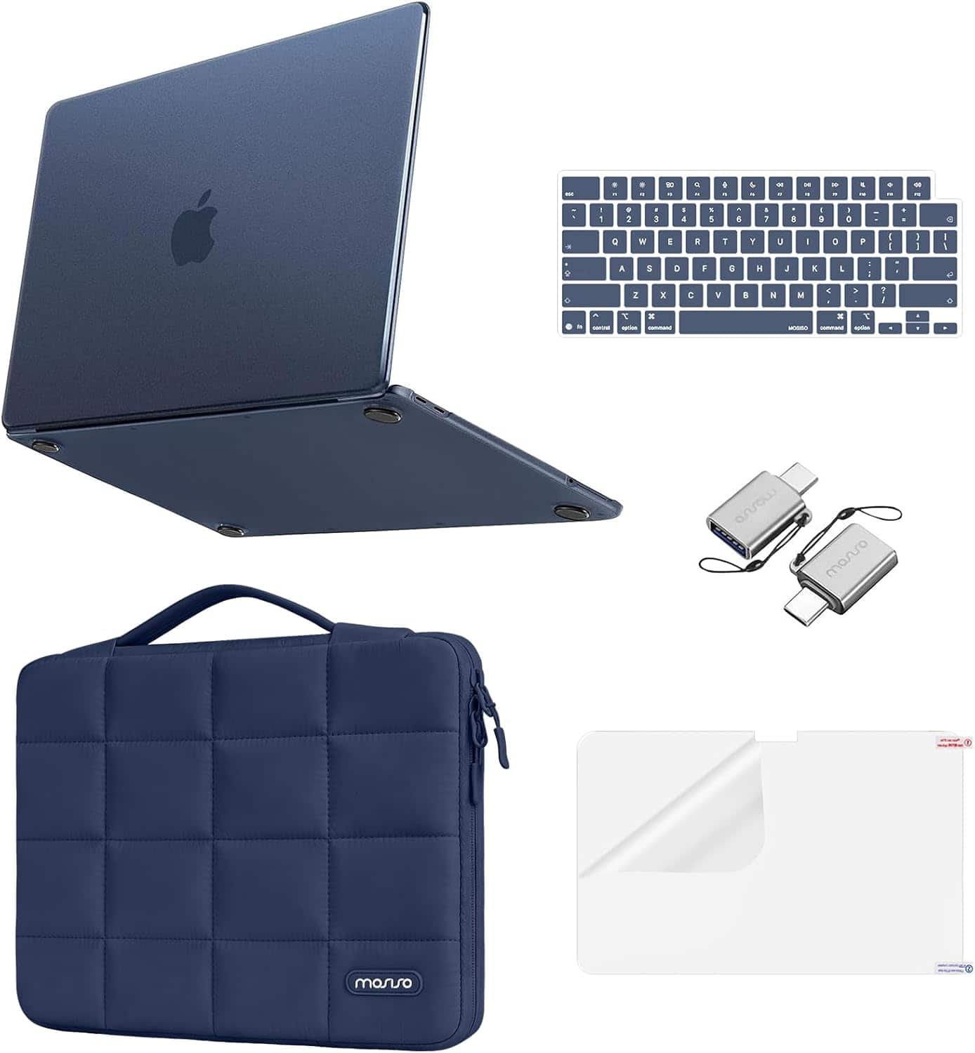 mosiso 5 in 1 Case Kit for MacBook Neo 13 Inch A3404 2026, Hard