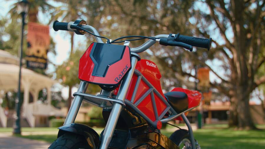 205 Razor 350 Razor RSF350 Single Speed Electric Bike w/ Pneumatic Tires & Chain ...