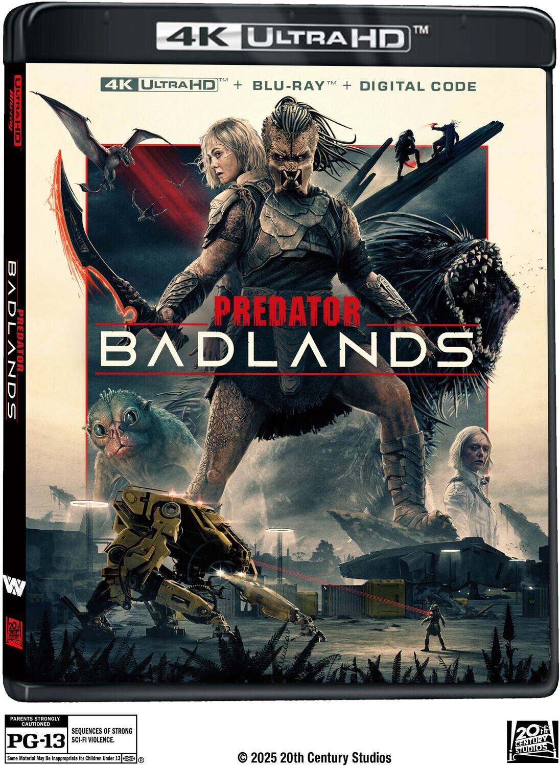 Predator: Badlands   - 4K Blu-Ray [Standard] [4K Ultra HD Blu-ray]