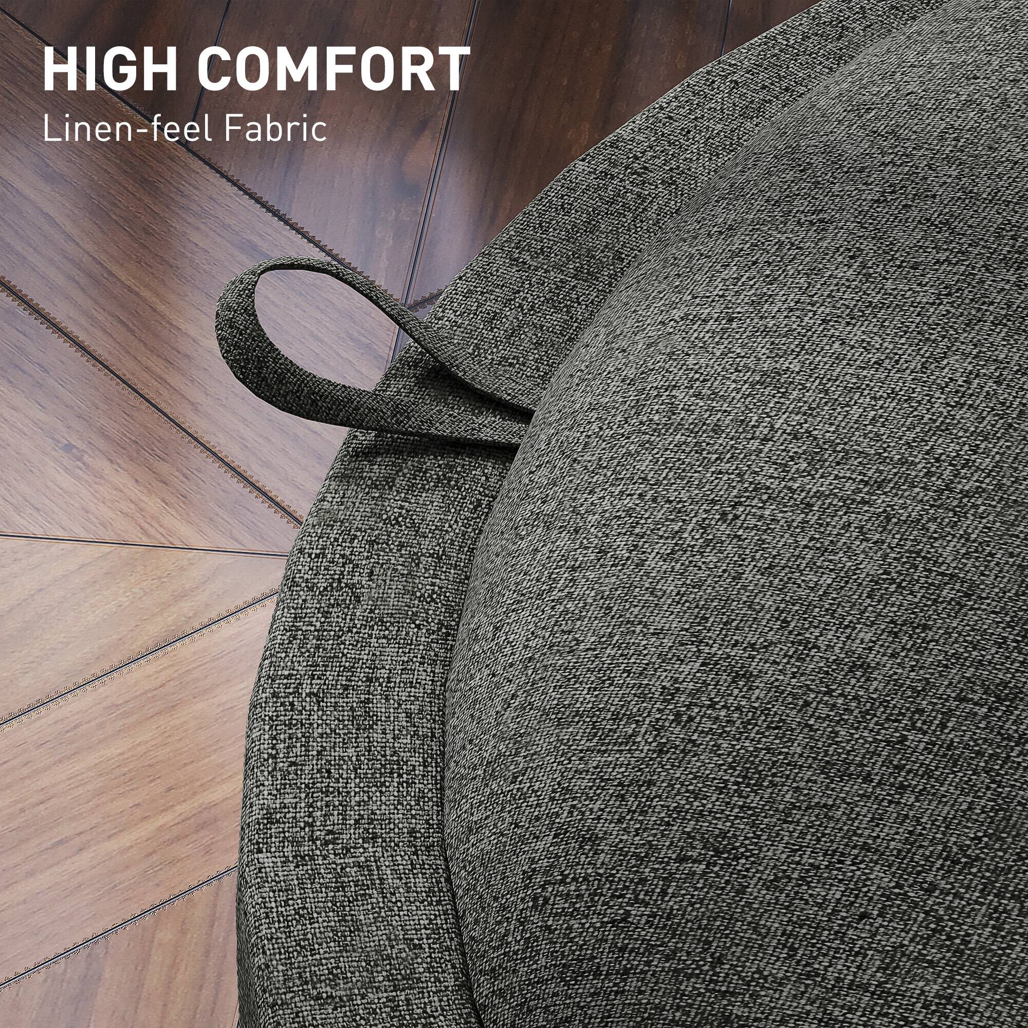 HIGH COMFORT
Linen-feel Fabric
