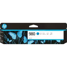 HP - 980 Standard Yield Ink Cartridge (D8J07A) - Cyan