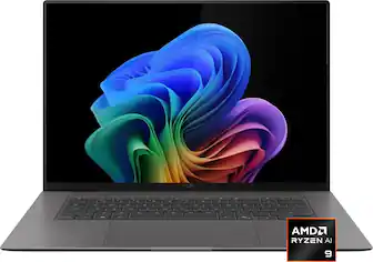 ASUS - Zenbook S16 16" 3K OLED Touchscreen Laptop - AMD Ryzen AI 9 465 2026 - 32GB Memory - 1TB Storage - Copilot+ PC - Antrim Gray