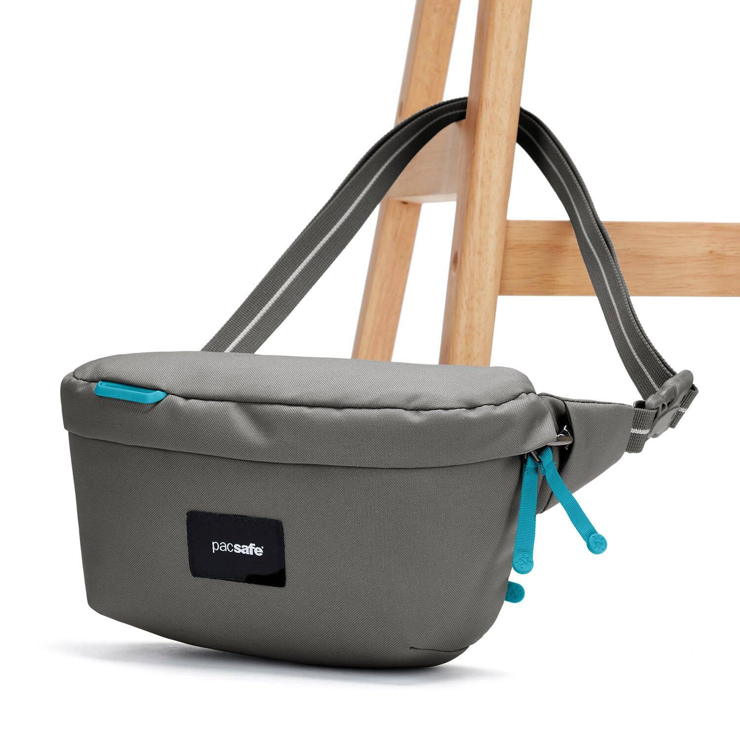 Alt View 1. Pacsafe - Go Anti Theft Sling Pack, Stone - Stone.