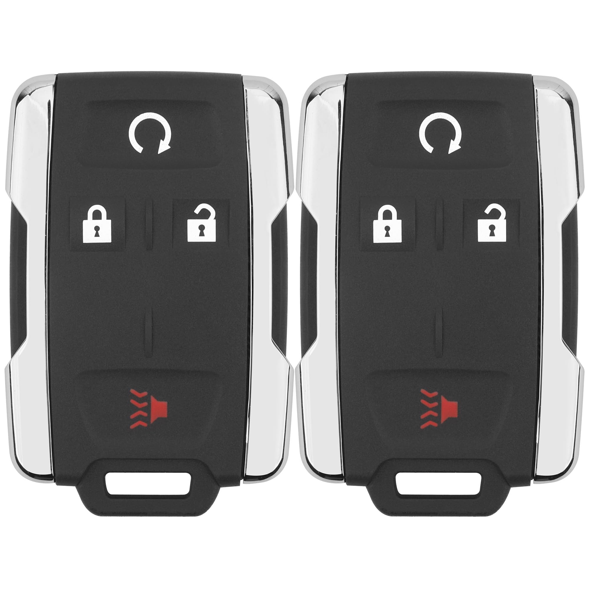 Vulpecula Spade- Key Fob Replacement for 2014-2020 Chevy Silverado 1500 2500 3500/15-21 Colorado/ 2015-2021 GMC Canyon/ 14-20 Sierra Car