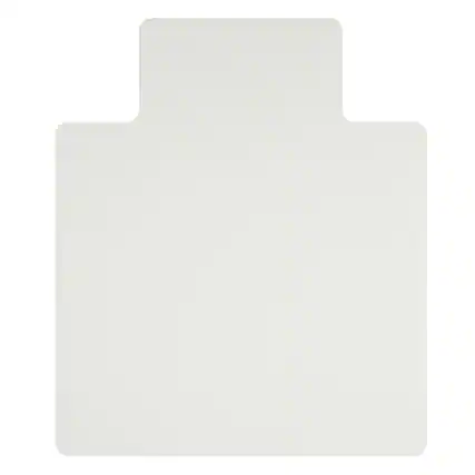 Front. Deflecto - Deflecto Cm2g232ocb Oceanmat Office Chair Mat For Hard Floors, Lipped, 45 In. X 53 In. - clear.