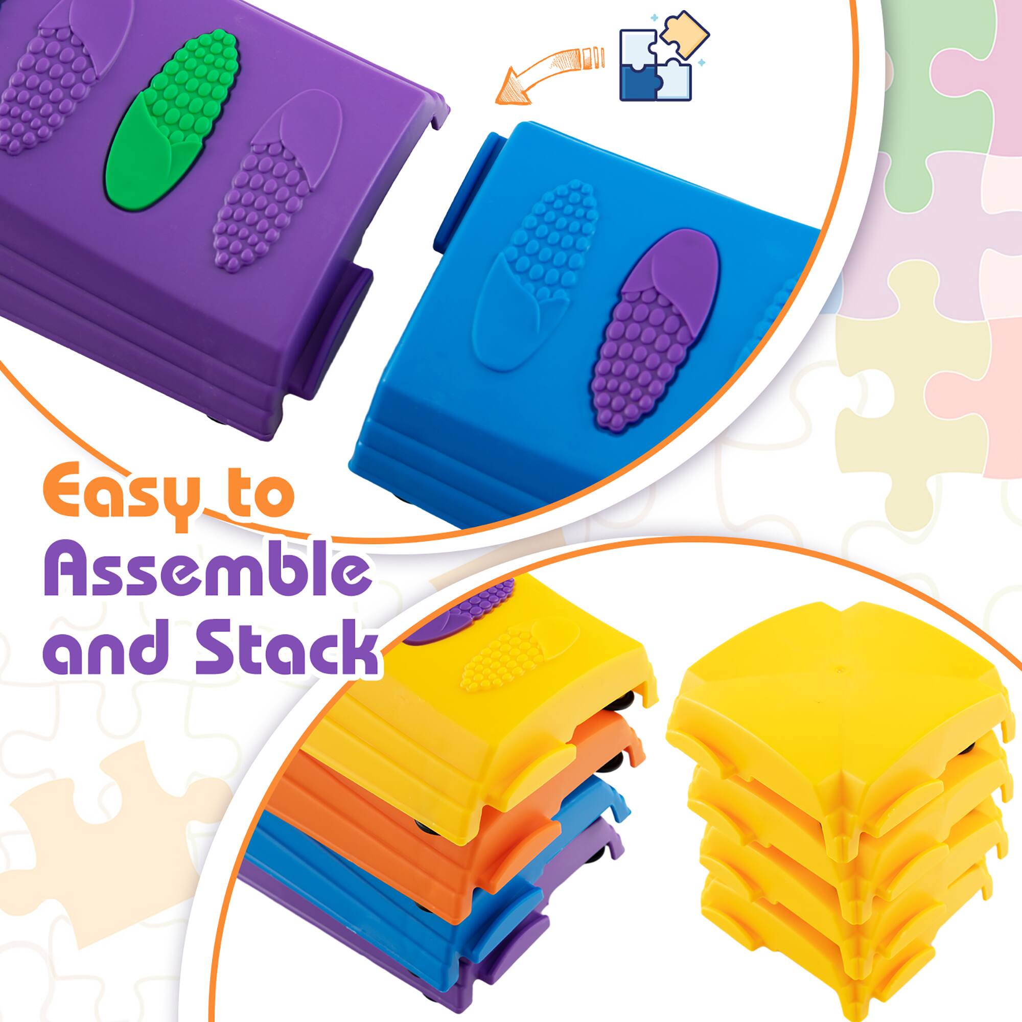 Easy to Assemble and Stack