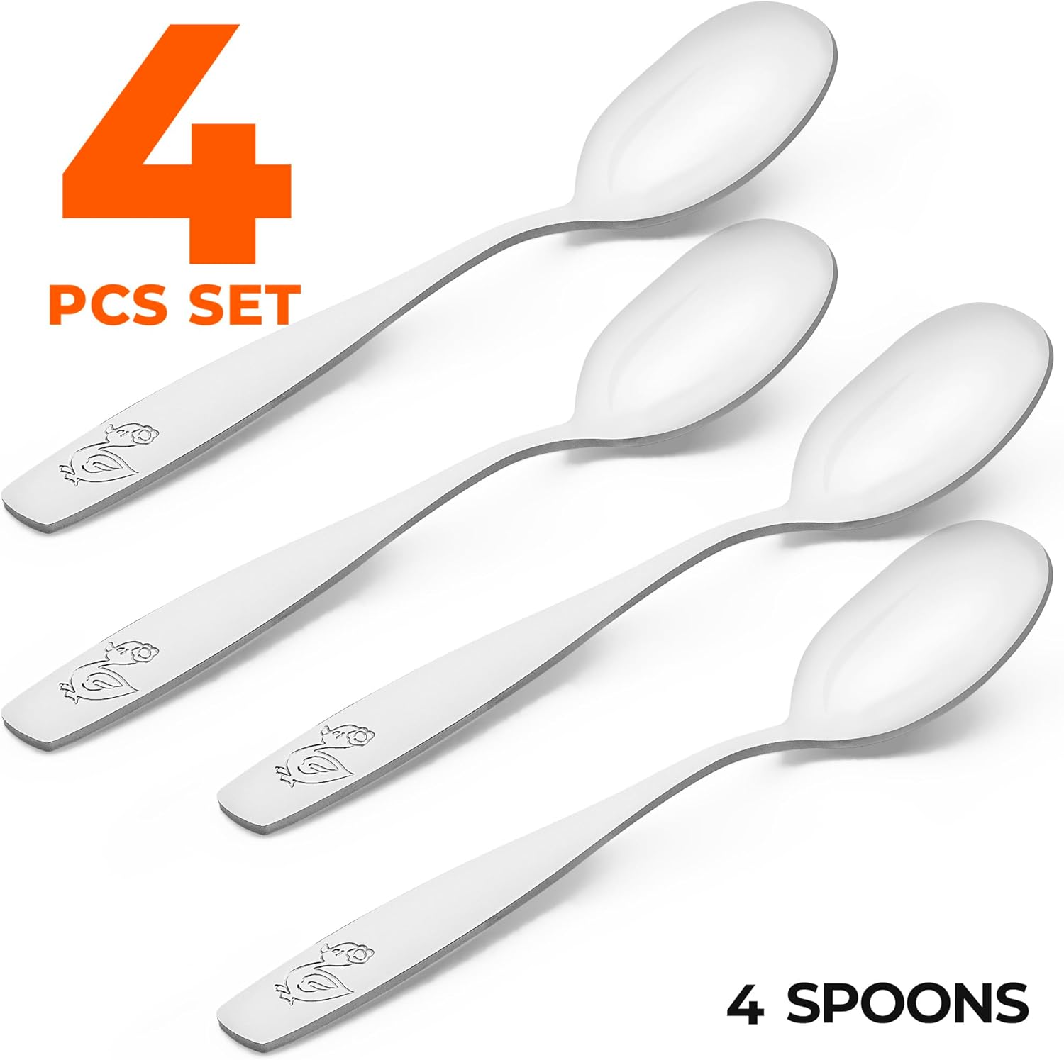 4 PCS SET  
4 SPOONS