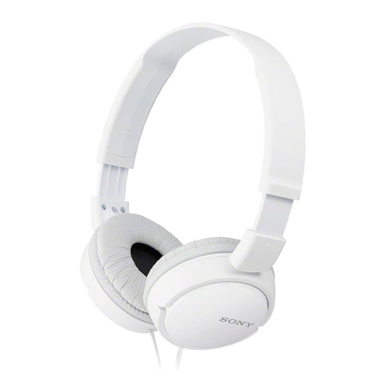 Sony - MDR-ZX110 On-Ear Stereo Headphones (White)