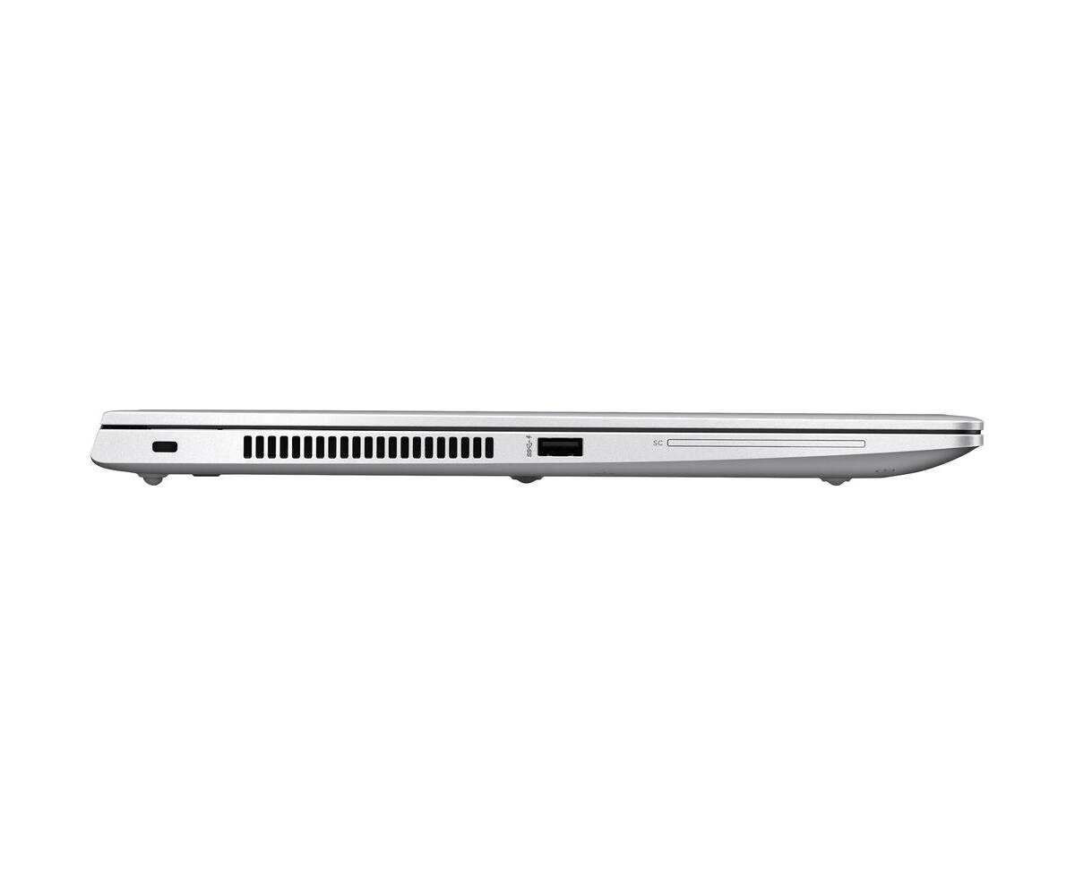 Angle. HP - HP EliteBook 850 G6 Core i5-8265U 1.6GHz, 16GB, 256GB SSD, 15.6inch FHD, Windows 11 Pro (Refurbished) - Silver.