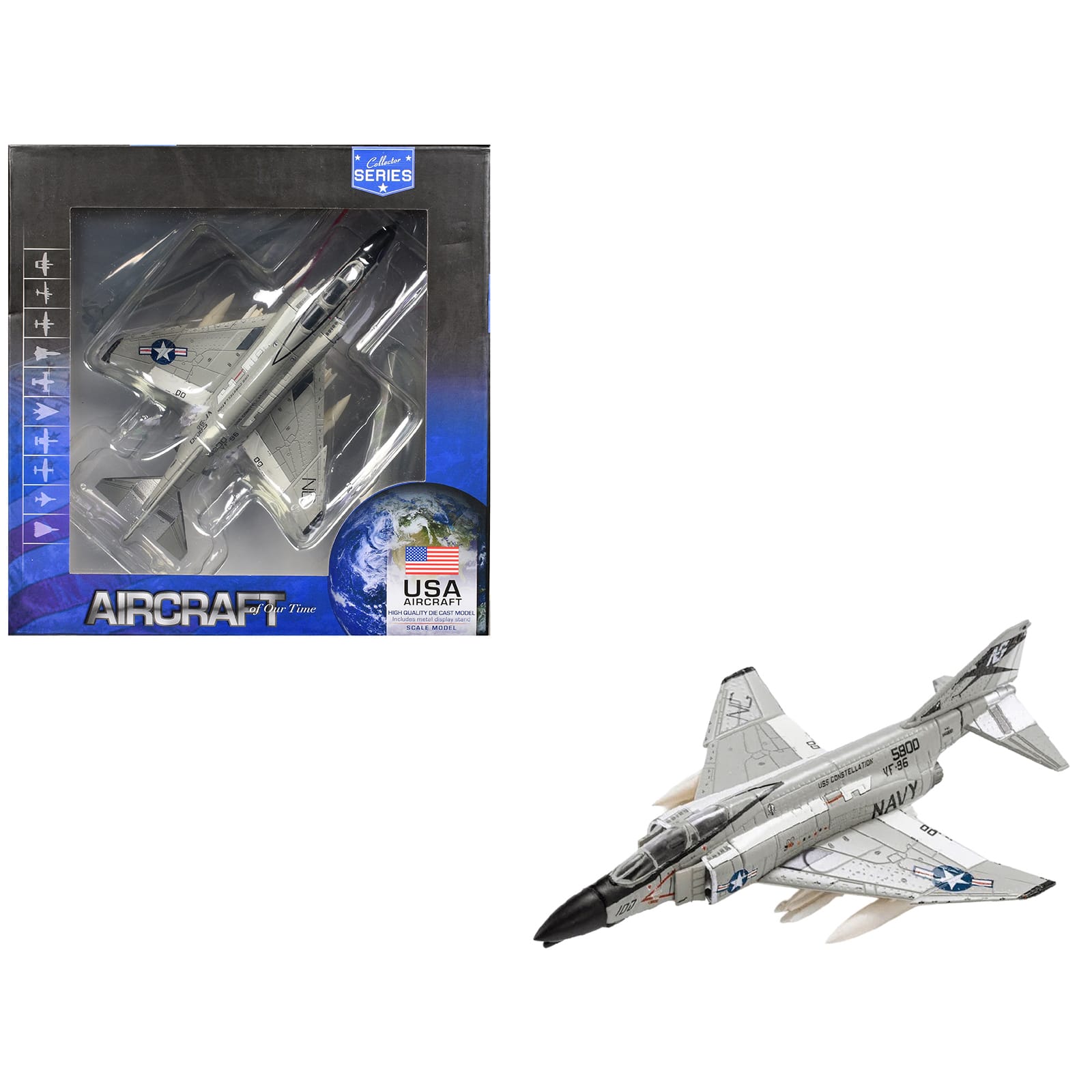 "McDonnell Douglas F-4 Phantom II Aircraft ""USS Constellation, Vietnam"" (1972) US Navy 1/144 Diecast Model by Air Force 1" price history on PriceWatchPro
