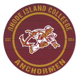Jardine - Rhode Island Anchormen 20" Indoor/Outdoor Team Color Circle Sign - Maroon
