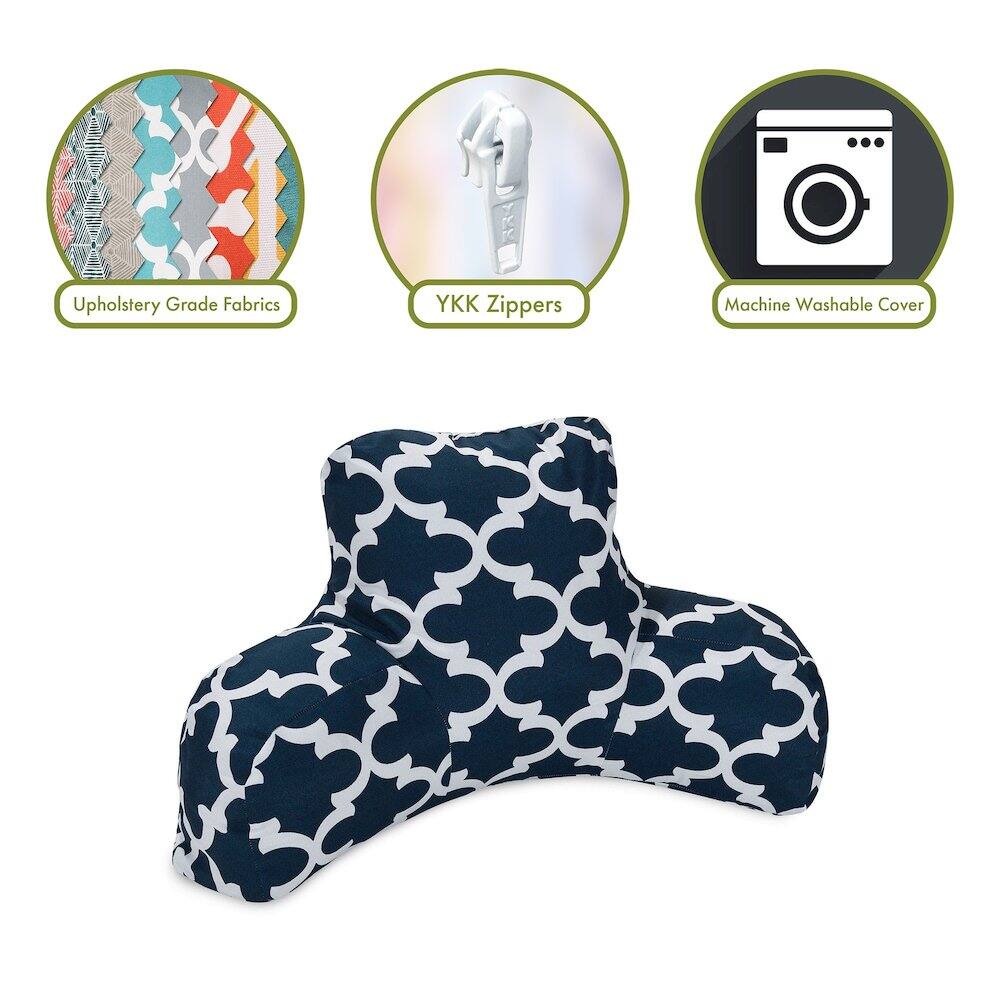 - Upholstery Grade Fabrics
- YKK Zippers
- Machine Washable Cover