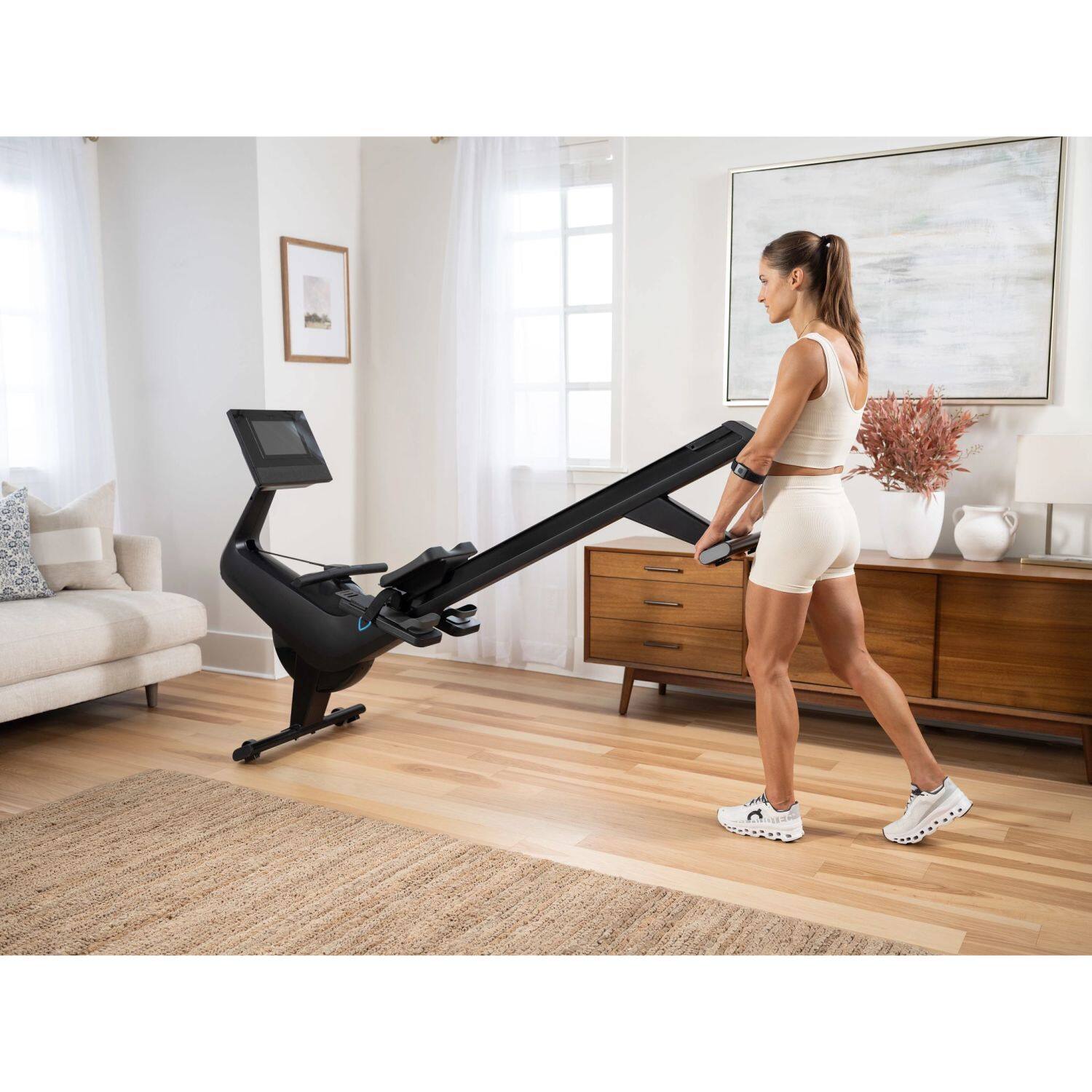Alt View 7. NordicTrack - NordicTrack RW700 Rower for Interactive, Full-Body Workouts - Black.